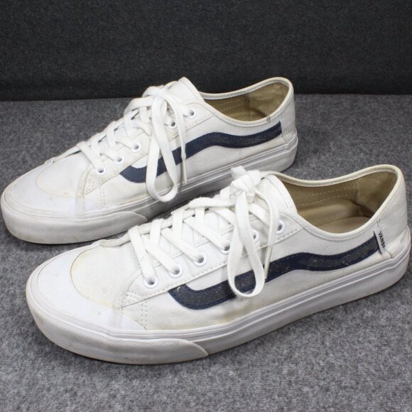 Vans Black Ball SF x Dane Reynolds Surf White Blue Mens Sneakers Mens Size 11.5 - Picture 2 of 12